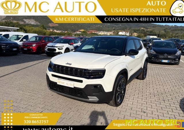 Jeep Avenger 1.2 turbo e-hybrid mhev Summit fwd 110cv edct6 - foto 3 di 4