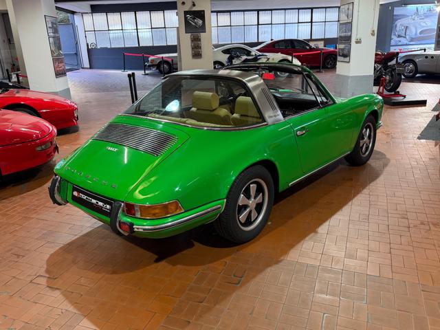 Porsche 911 Targa 2.2T Conda Green-Pelle Beige-Service book usato a ROMA