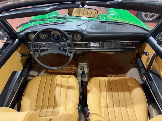 Porsche 911 Targa 2.2T Conda Green-Pelle Beige-Service book usato a ROMA