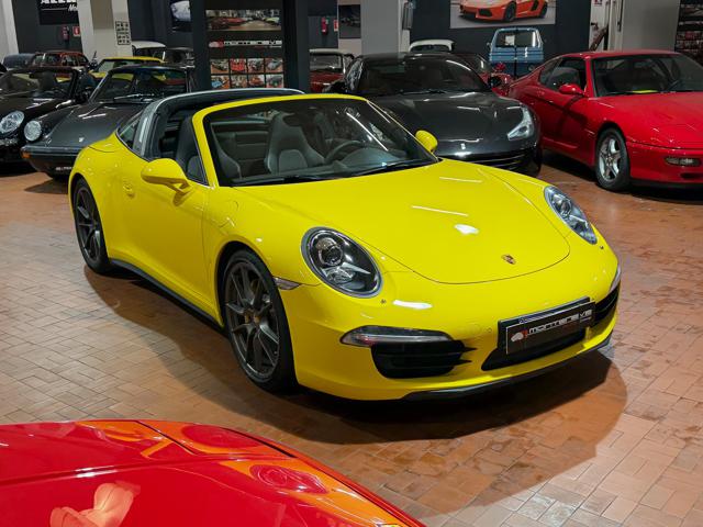 Porsche 911 3.8 Targa 4S Carboceramica-Racing Yellow-Unica usato a ROMA