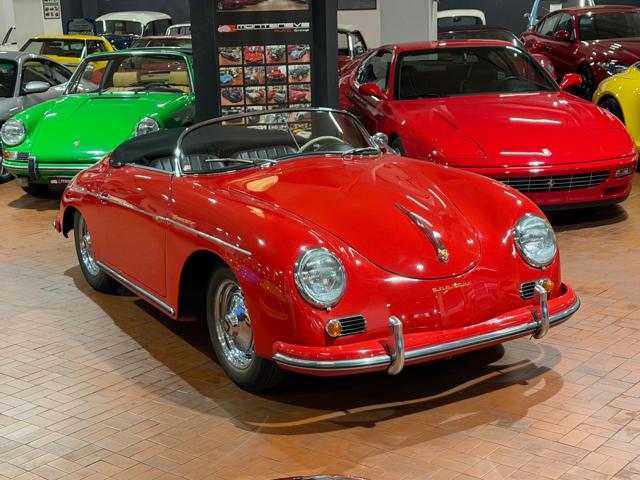 Porsche 356 Speedster 1600 A -Matching color-Pelle Nera usato a ROMA