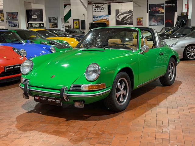 Porsche 911 Targa 2.2T Conda Green-Pelle Beige-Service book - foto 3 di 81