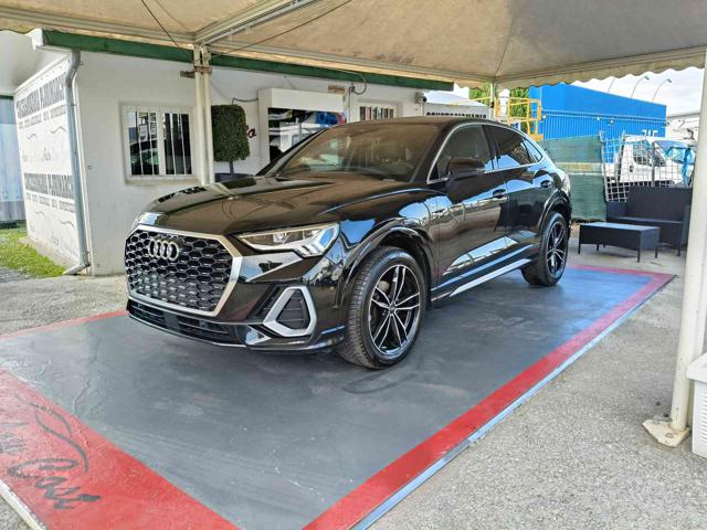 Audi Q3 sportback 35 TFSI S tronic S line mild hybrid, del 2021, 63.500 km, in vendita a Viterbo (VT)