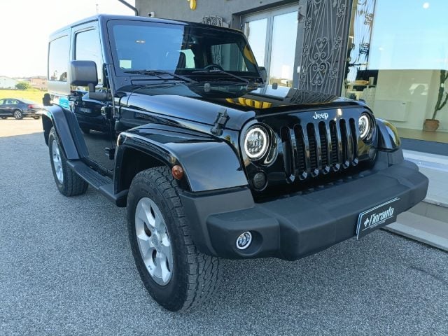 Jeep Wrangler 2.8CRD Sahara+gancio traino - foto 2 di 4