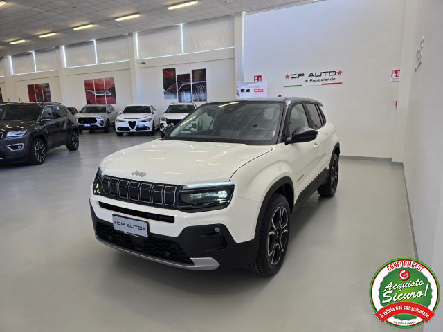 Jeep Avenger 1.2 Turbo 100 CV e-Hybrid Summit km 0 a MISTERBIANCO