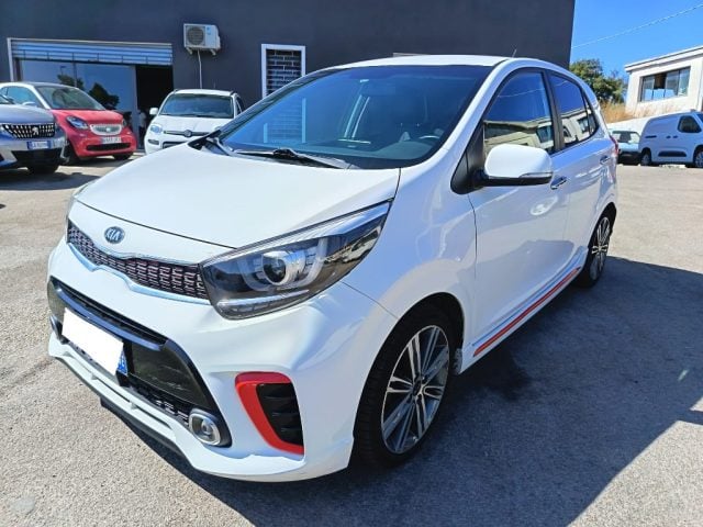 Kia Picanto 1.2 12V 5 porte GT Line, del 2017, 100.830 km, in vendita a Sassari (SS)