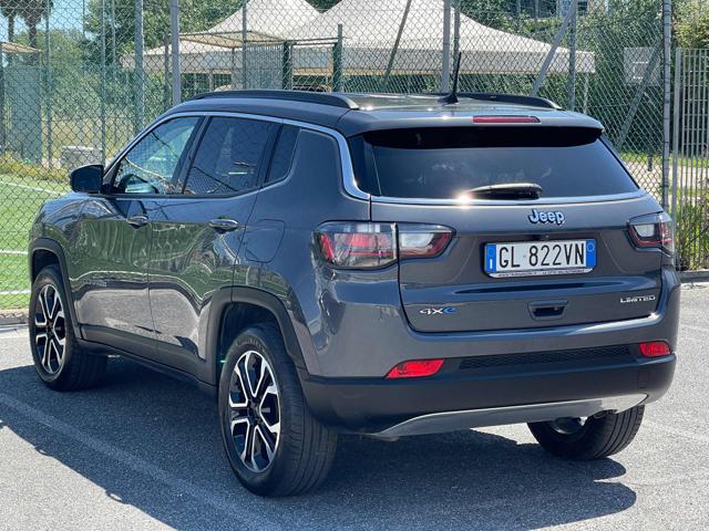 Jeep Compass 1.3 Turbo T4 190 CV PHEV AT6 4xe Limited usato a FIUMICINO