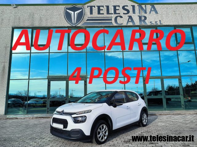 Citroen C3 1.5 BlueHDi AUTOCARRO 4 POSTI COMBI usato a SAN SALVATORE TELESINO