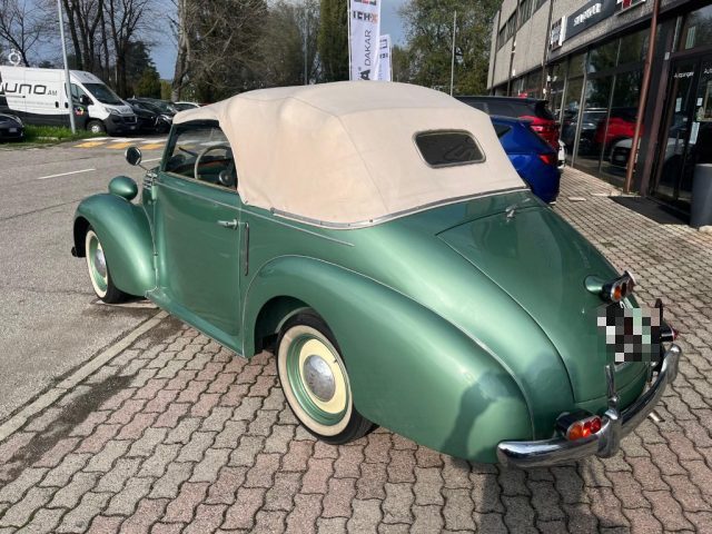Fiat 1100 CABRIOLET ASI ORO TARGA NERA - foto 3 di 4