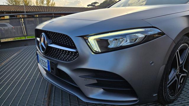 Mercedes-Benz A 180 PREMIUM AMG AUT GRIGIO MAGNO DESIGNO PELLE UNIPRO, del 2019, 52.000 km, in vendita a Roma (RM)