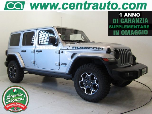 Jeep Wrangler Unlimited 2.0 PHEV ATX 4xe Rubicon Plug in hybrid usato a ANDALO VALTELLINO