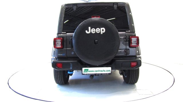 Jeep Wrangler Unlimited 2.0 PHEV Sahara ATX 4XE 17.3KWh 380CV - foto 4 di 4