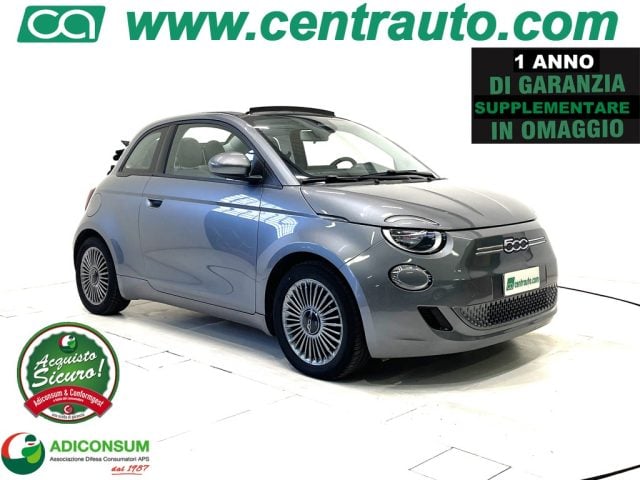 Fiat 500e Cabrio Icon 42 kWh Aut. * ELETTRICA *, del 2022, 50.622 km, in vendita a Andalo Valtellino (SO)