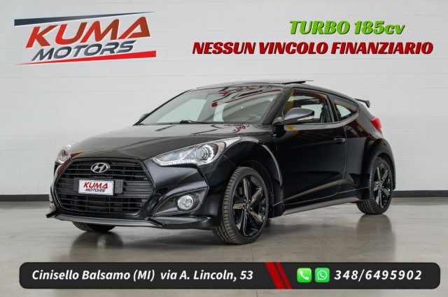 Hyundai VELOSTER 1.6 TURBO 185cv 6m TETTO/PELLE/GOMME NUOVE usato a CINISELLO BALSAMO