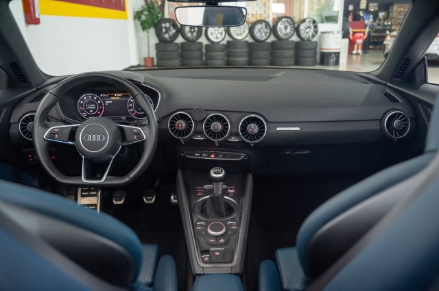 Audi TT 1.8 TFSI 180cv 6m S line roadster pelle blu/19" - foto 2 di 4