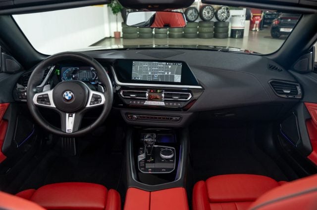 BMW Z4 sDrive 20i steptronic interni Vernasca arancio - foto 2 di 4