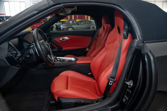 BMW Z4 sDrive 20i steptronic interni Vernasca arancio - foto 3 di 4