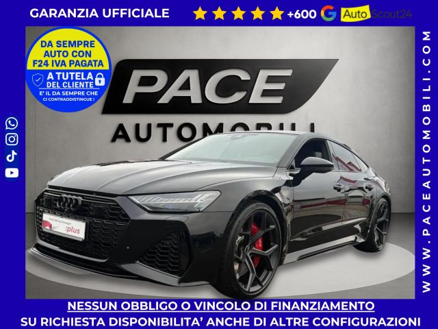 Audi RS7 DYNAMIC PLUS B&O PERFORMANCE 305 KM/H LED PDC usato a ROMA