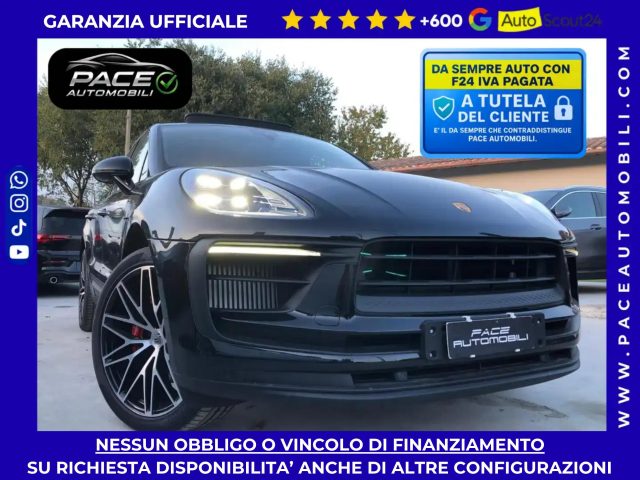 Porsche Macan S LED ACC 21" BOSE KAMERA PDLS + PASM TETTO 381 CV usato a ROMA