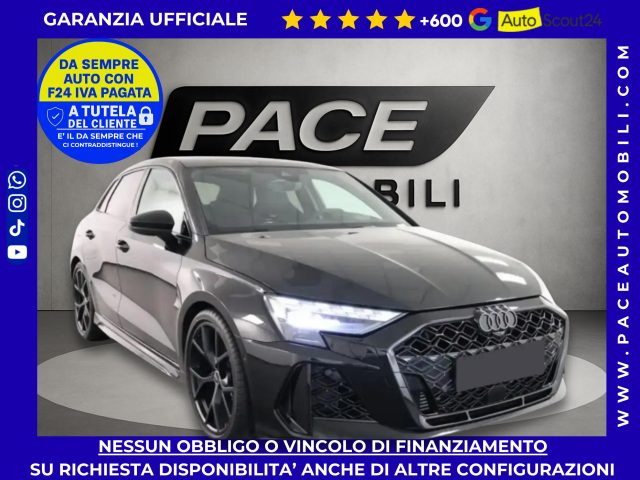 Audi RS3 SPB SPORTBACK RS TETTO KAMERA GUSCIO BLACK PACK usato a ROMA