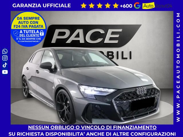 Audi RS3 SPB SPORTBACK RS TETTO KAMERA GUSCIO BLACK PACK usato a ROMA