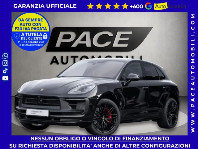Porsche Macan GTS LED CHRONO PELLE PASM BLACK PACK PDC 21" ACC usato a ROMA
