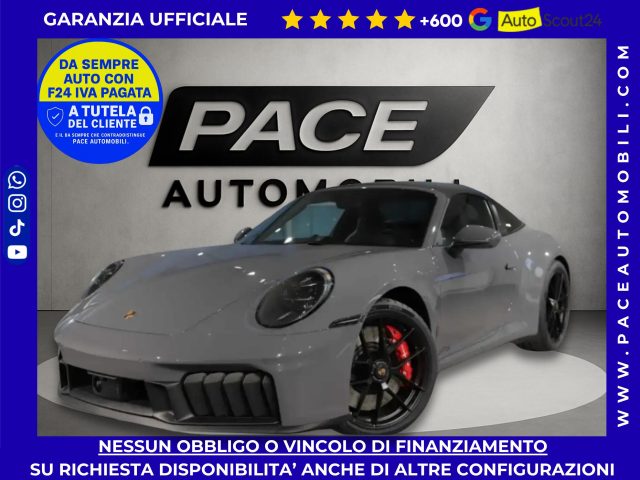 Porsche 992 911 992.2 TARGA 4 GTS T-HYBRID INCLUSA BLACK P. usato a ROMA