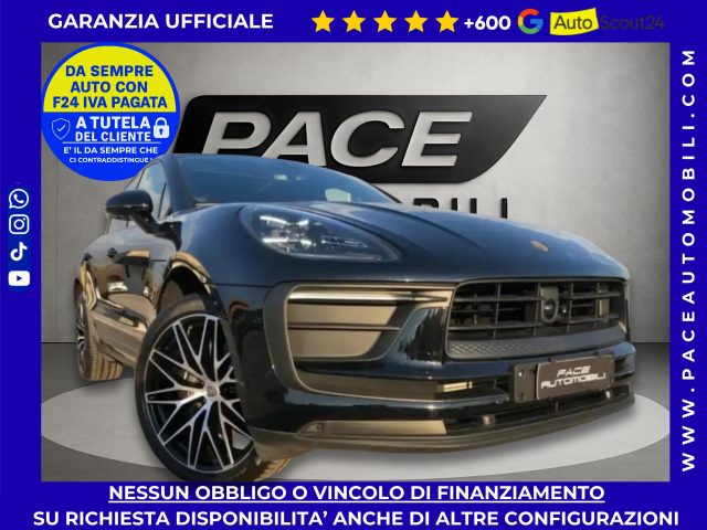 Porsche Macan SPORT CHRONO 21" LED PDC TETTO PELLE KAMERA 18VIE usato a ROMA