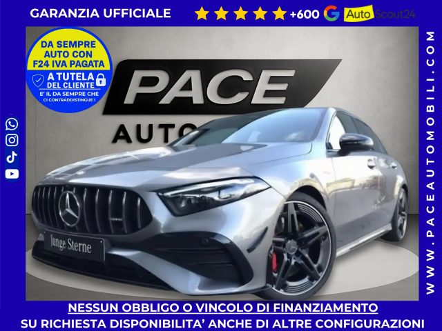 Mercedes-Benz A 35 AMG 4 MATIC AERO PACK LED NAVI KAMERA NIGHT PACK TETTO usato a ROMA