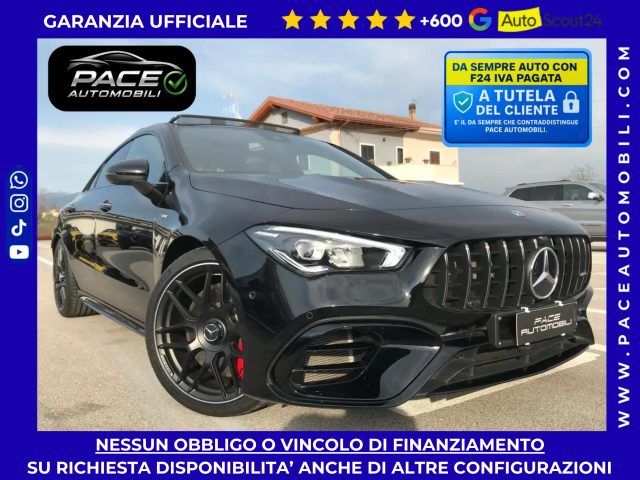 Mercedes-Benz CLA 45 AMG S 4M COUPE BLACK PACK BURM NIGHT PACK TETTO ACC usato a ROMA