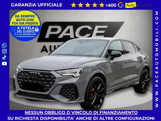 Audi RS Q3 SPB SPORTBACK LED PDC QUATTRO BLACK PACK PELLE ACC usato a ROMA