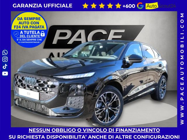 Audi Q3 SPB 2026 SPORTBACK TDI SLINE S-LINE S LINE PDC ACC nuovo a ROMA