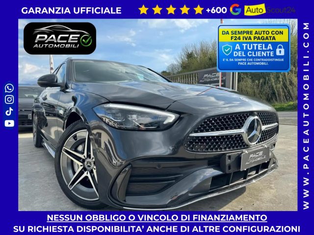 Mercedes-Benz C 220 D AMG PREMIUM LED NAVI KAMERA PDC WIDESCREEN F1 usato a ROMA