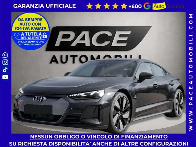Audi e-tron GT GT LED TETTO PANORAMA 21" PELLE QUATTRO 476 CV IVA, del 2023, 38.900 km, in vendita a Roma (RM)