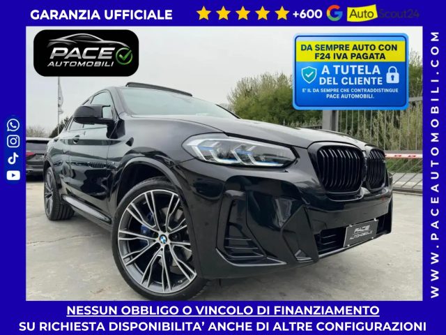 BMW X4 M M40D LED TETTO BLACK PACK LASER PDC ACC PELLE H/K usato a ROMA
