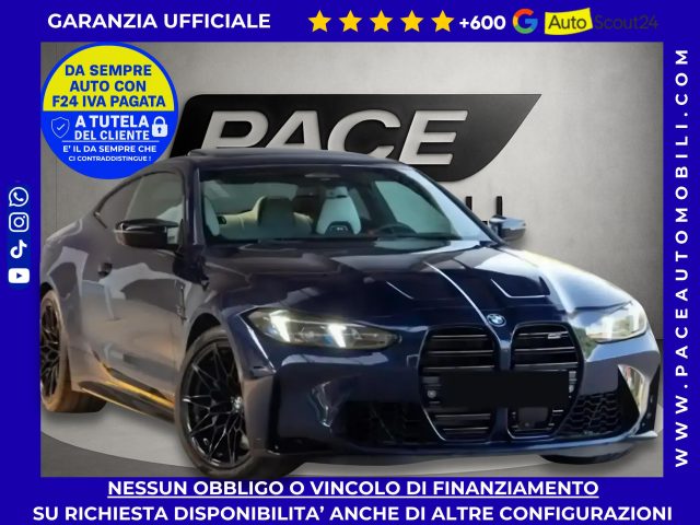 BMW M4 COMPETITION BLACK PACK 530CV TETTO FACE LIFT LASER usato a ROMA
