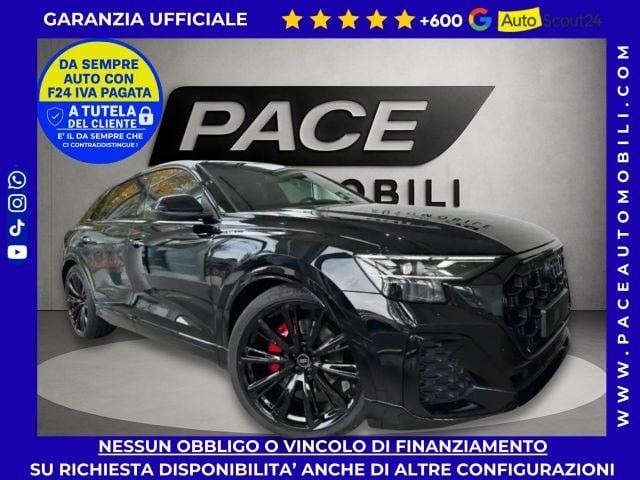 Audi Q8 50D OLED SLINE S-LINE S LINE BLACK PACK 23"PELLE 5 nuovo a ROMA