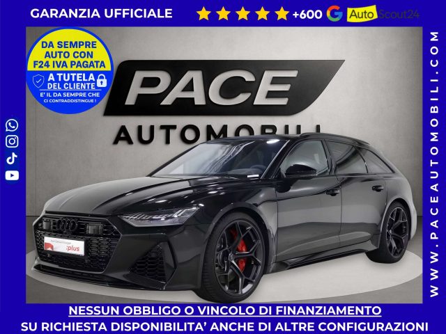 Audi RS6 DYNAMIC PERFORMANCE TETTO B&O PELLE BLACK PACK PDC usato a ROMA