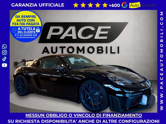 Porsche Cayman IVA DEDUCIBILE INCLUSA 718 GT4 RS WEISSACH LIFT PD usato a ROMA