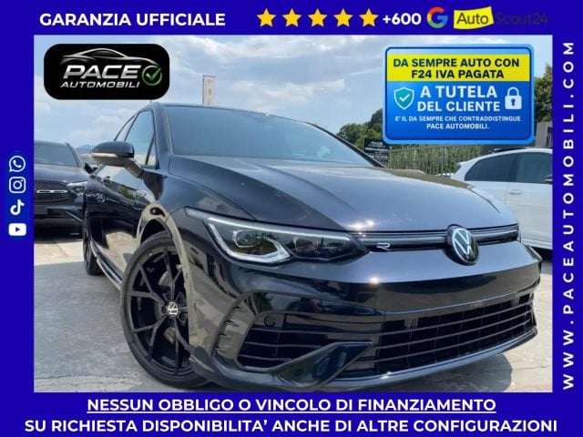 Volkswagen Golf R VIII 8 BLACK PACK 4M PELLE PERFORMANCE TETTO HUD usato a ROMA