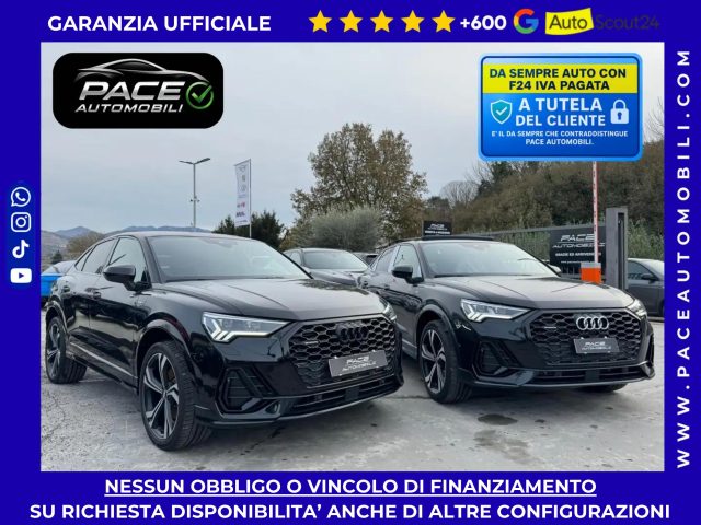 Audi Q3 40D TETTO S-LINE SLINE SPB SPORTBACK 20" BLACK usato a ROMA