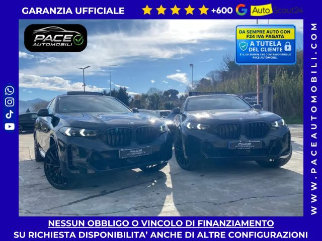 BMW X6 D BLACK PACK M-SPORT PRO MSPORT TETTO PELLE 22"HUD usato a ROMA
