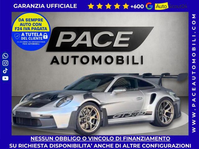 Porsche 992 911 GT3 RS LIFT WEISSACH PCCB PDC PIT SPEED PASM usato a ROMA