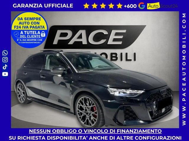 Audi RS3 SPB SPORTBACK RS TETTO SPOILER GUSCIO BLACK PACK usato a ROMA
