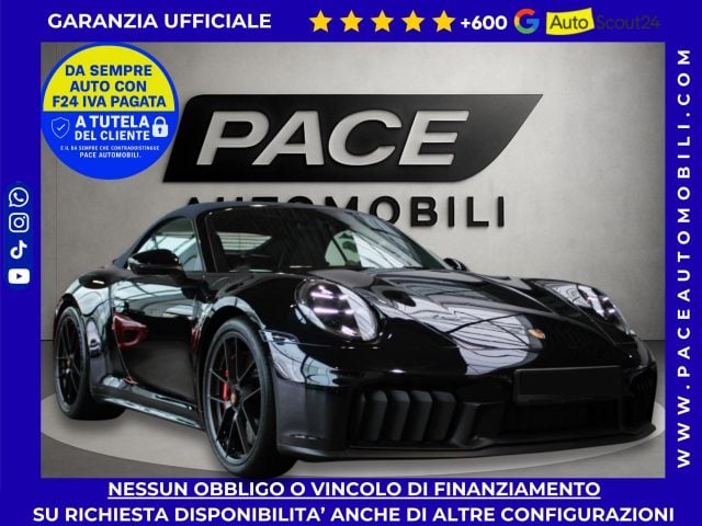 Porsche 992 911 GTS CABRIO LED PDC ACC KAMERA T-HYBRID LED usato a ROMA