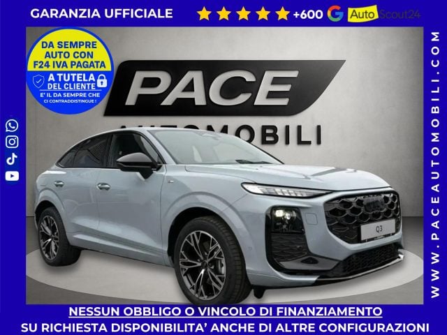 Audi Q3 SPB 2026 SPORTBACK TDI SLINE S-LINE S LINE PDC ACC usato a ROMA