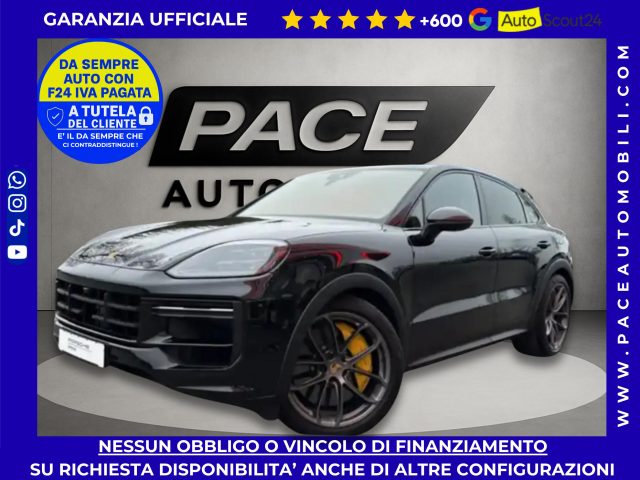 Porsche Cayenne TURBO GT PACKET E-HYBRID KAMERA 740 CV PCCB BLACK usato a ROMA