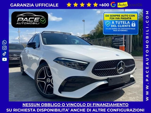Mercedes-Benz A 180 D NIGHT AMG PREMIUM DISTRONIC LED 64 TETTO KAMERA usato a ROMA