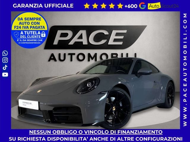 Porsche 911 992.2 TETTO BOSE NAVI PDC ACC BLACK PACK PELLE TOT, del 2025, 37.900 km, in vendita a Roma (RM)