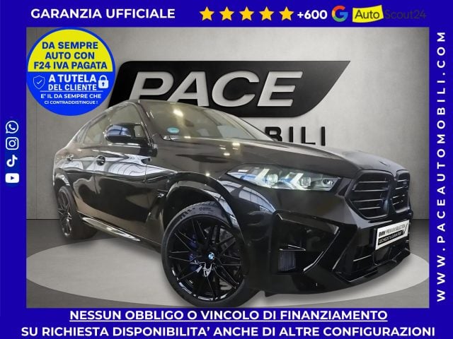 BMW X6 M 4.4 V8 COMPETITION BLACK PACK SKY MASSAGGIO CARBON, del 2025, 16.300 km, in vendita a Roma (RM)